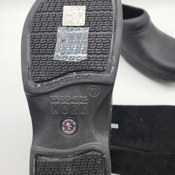 Skechers Work Slip Resistant Clogs Shoes - Picture 3 of 8